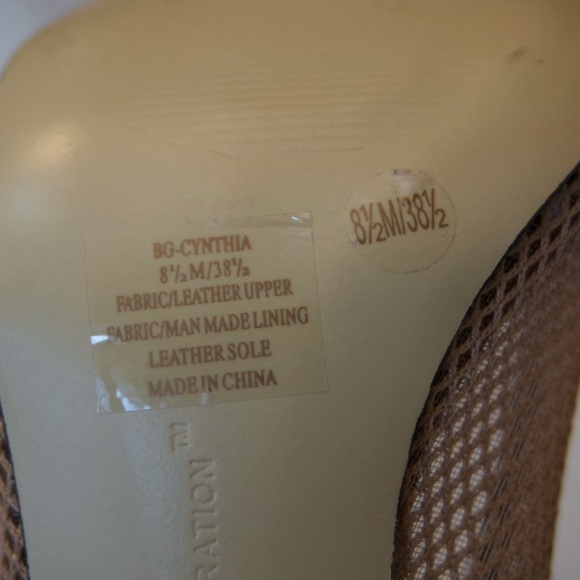 BCBGeneration Women’s Cynthia Pumps - Tan/Black - Picture 8 of 11